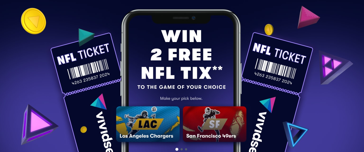 Win two free NFL Tickets