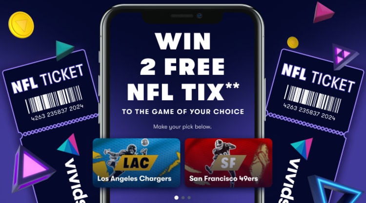Win two free NFL Tickets