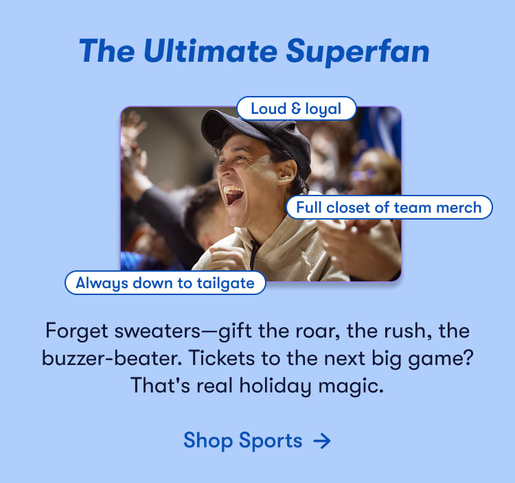 Vivid Seats Holiday Gift Guide