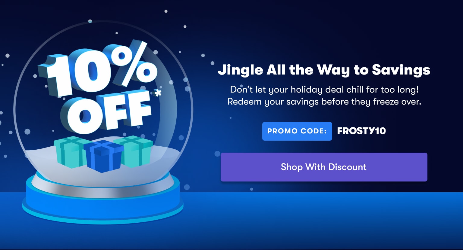 10% off with code FROSTY10