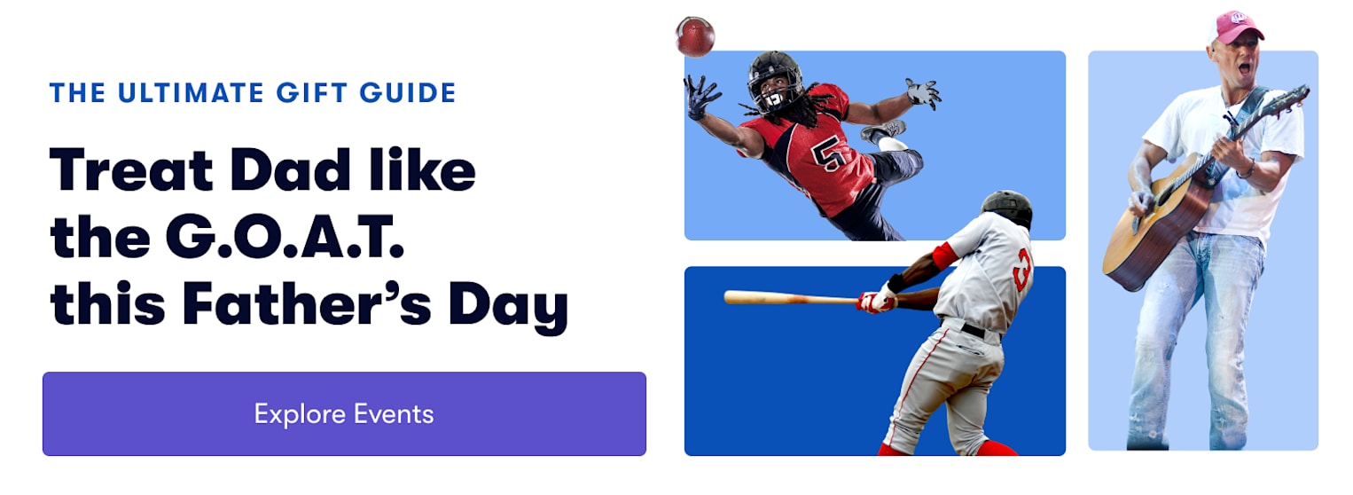 Give Dad the Gift of Tickets