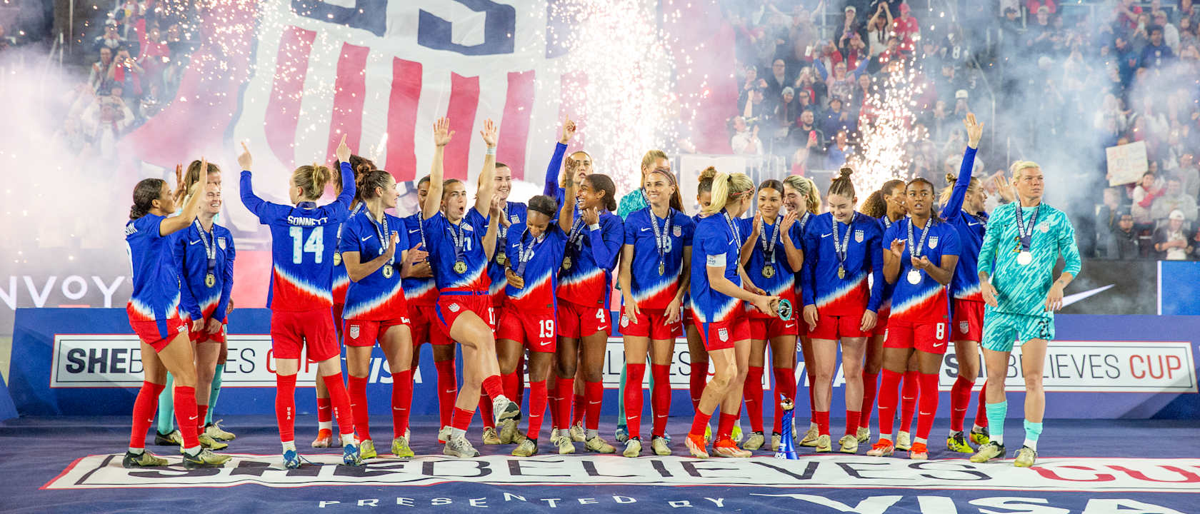 US Womens National Soccer Parking