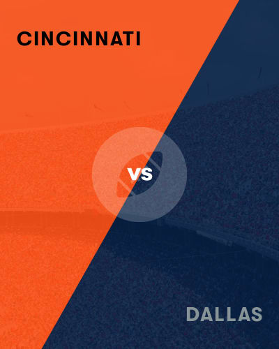Cincinnati Bengals at Dallas Cowboys (Monday Ni...