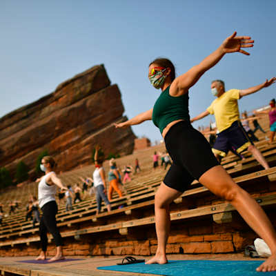 Yoga On The Rocks