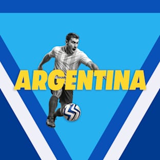 Argentina Mens National Football Parking Image