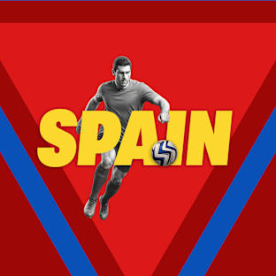 Spain Mens National Football Parking Image