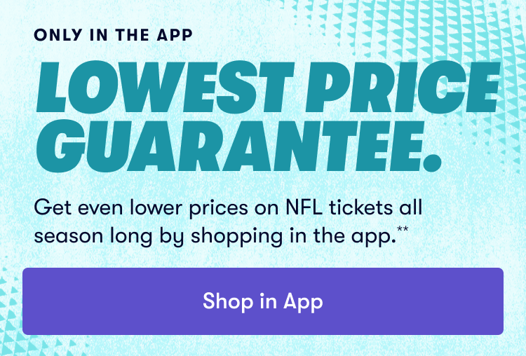 Lowest Price Guarantee Only in the App